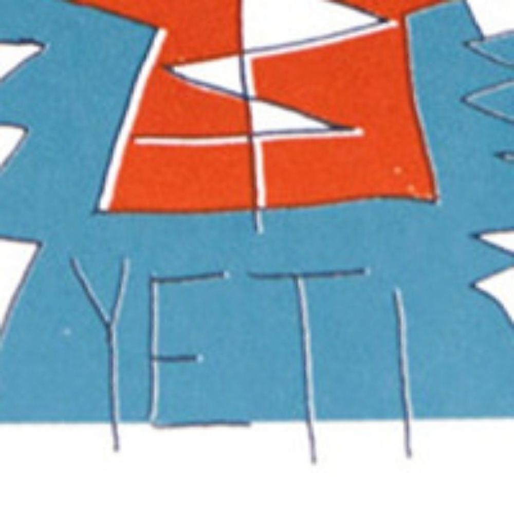 "Hey Yeti" : 4 color screen print - Picture 3 of 3